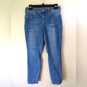 Royalty For Me skinny jeans with ankle zippers size 6